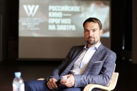 Андрей Гущин, заместитель генерального директора «Мосфильма» на презентации студии